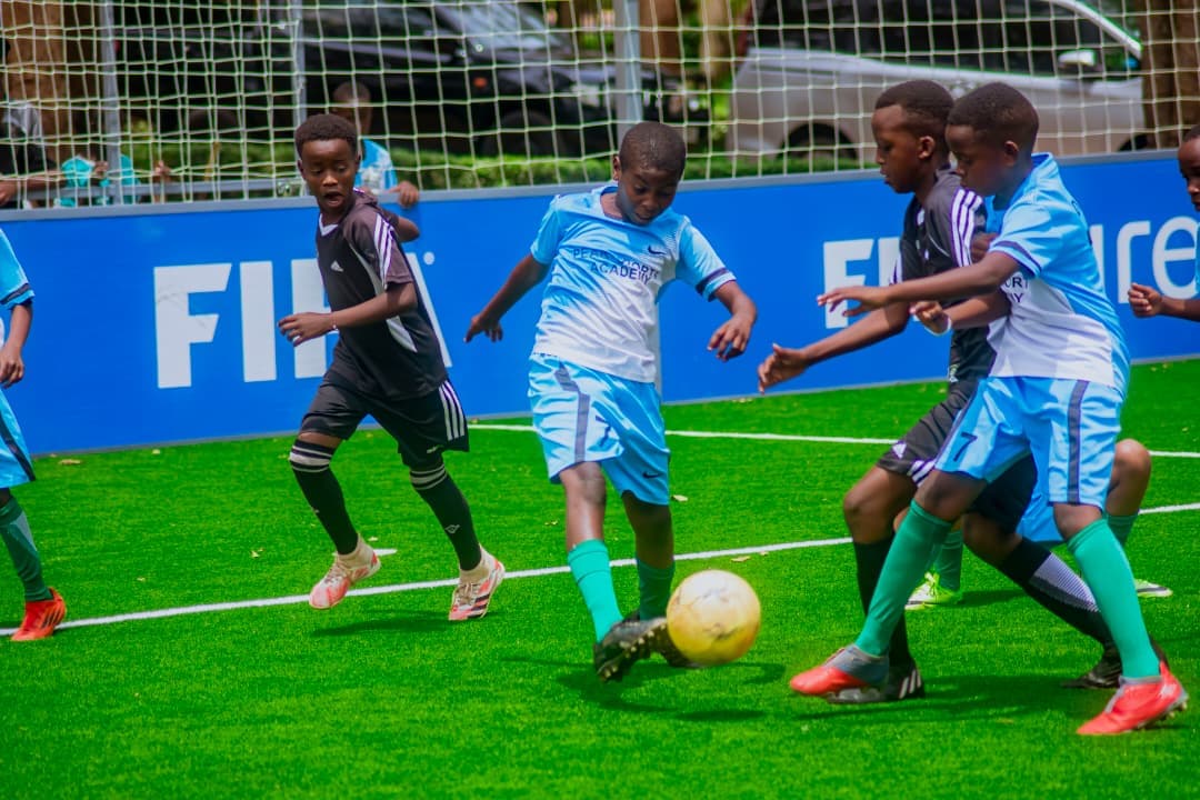Football for kids in Rwanda