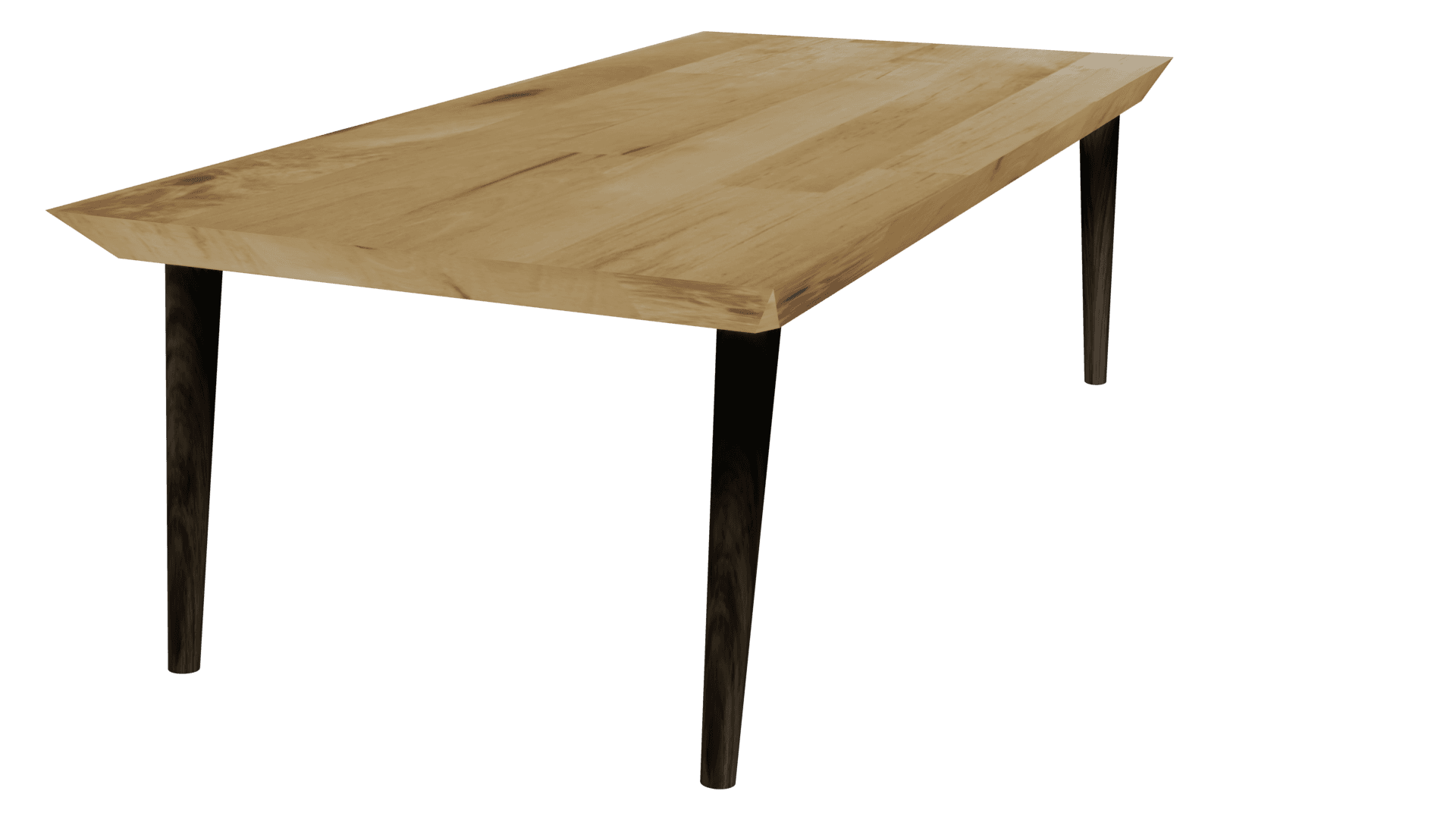 Dinner table side pine wood large table 2