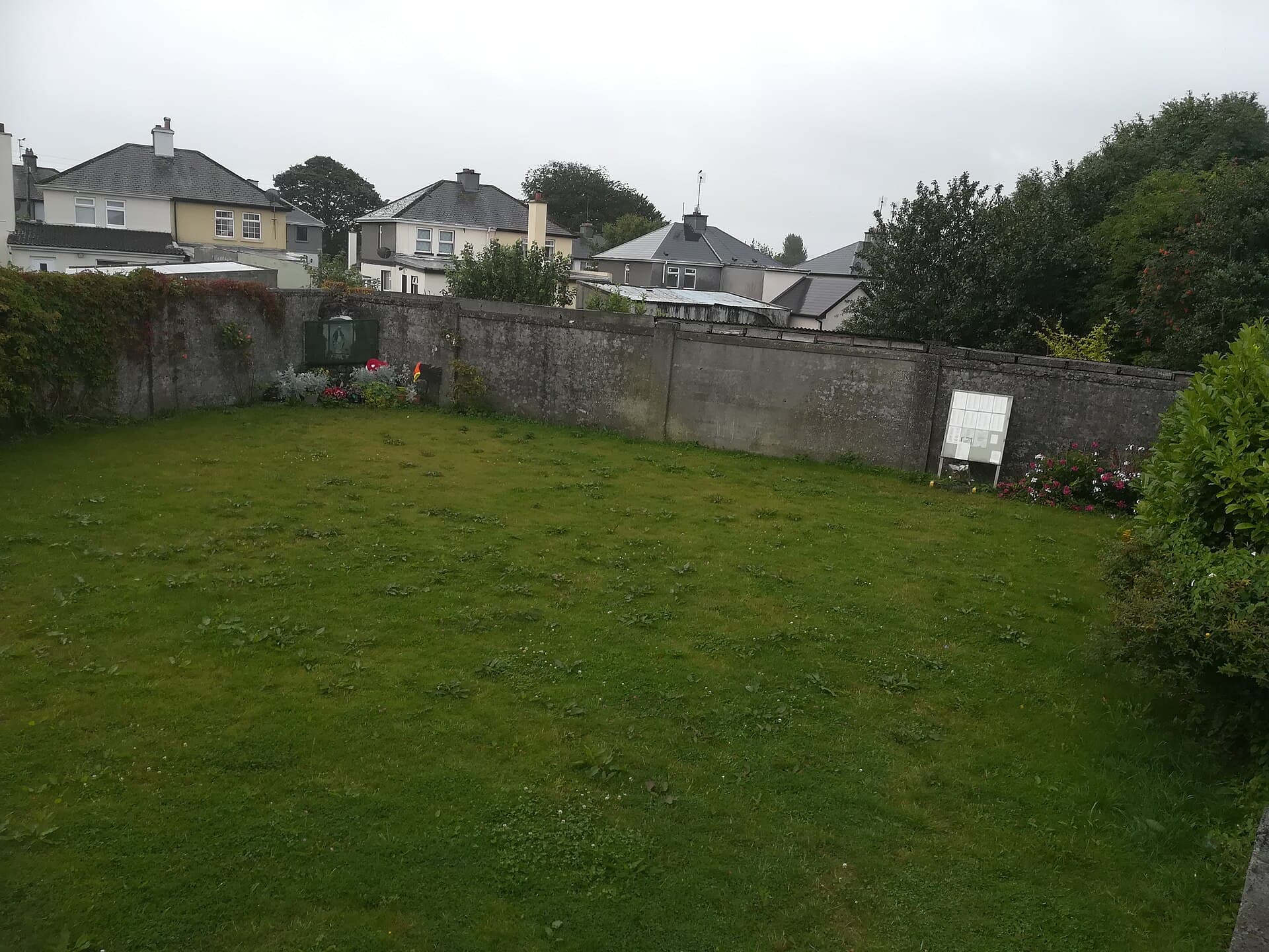 Mass grave of the Bon Secours Mother and Baby Home,Tuam, Galway