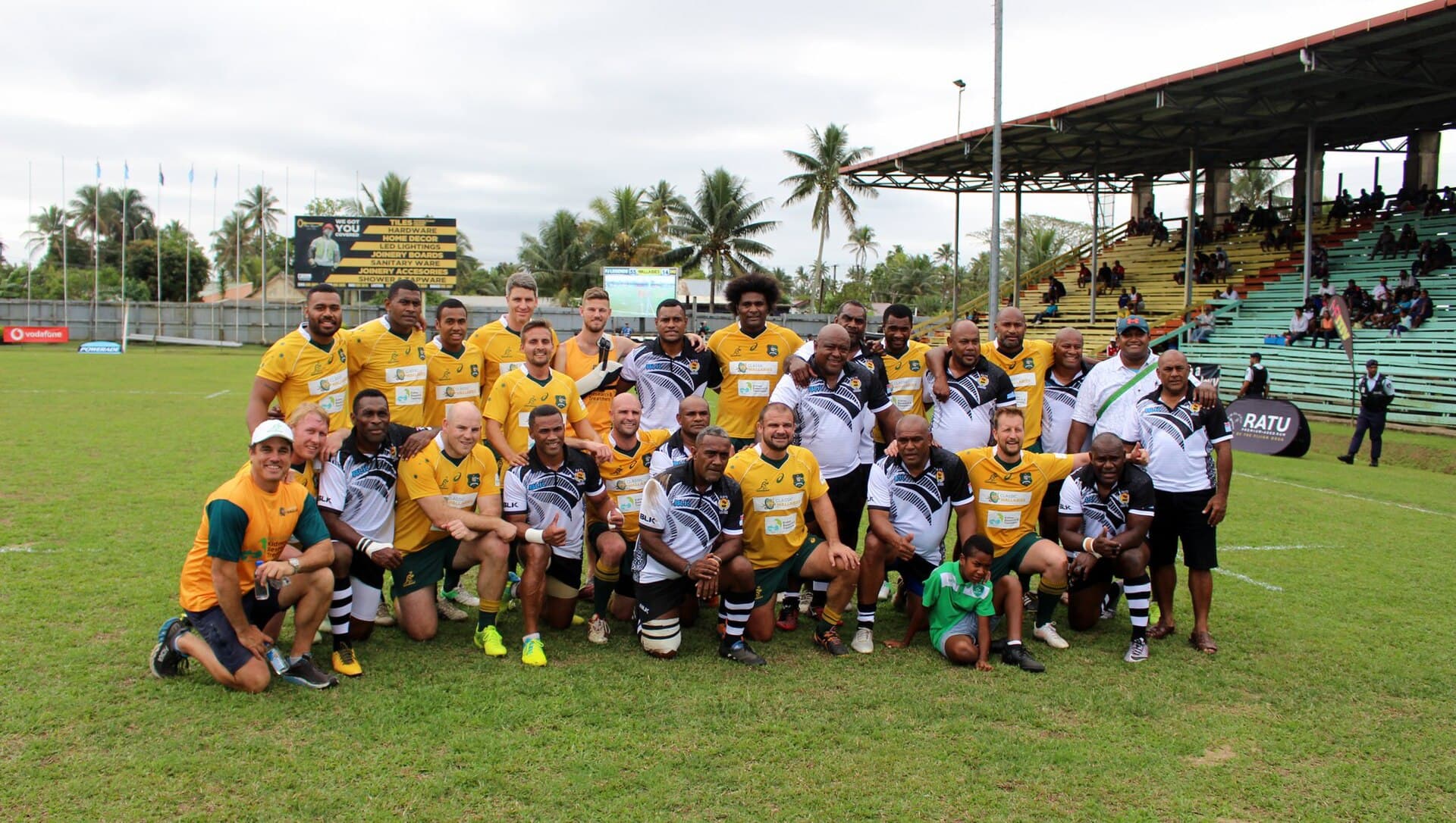 Classic Wallabies and Fiji Legends
