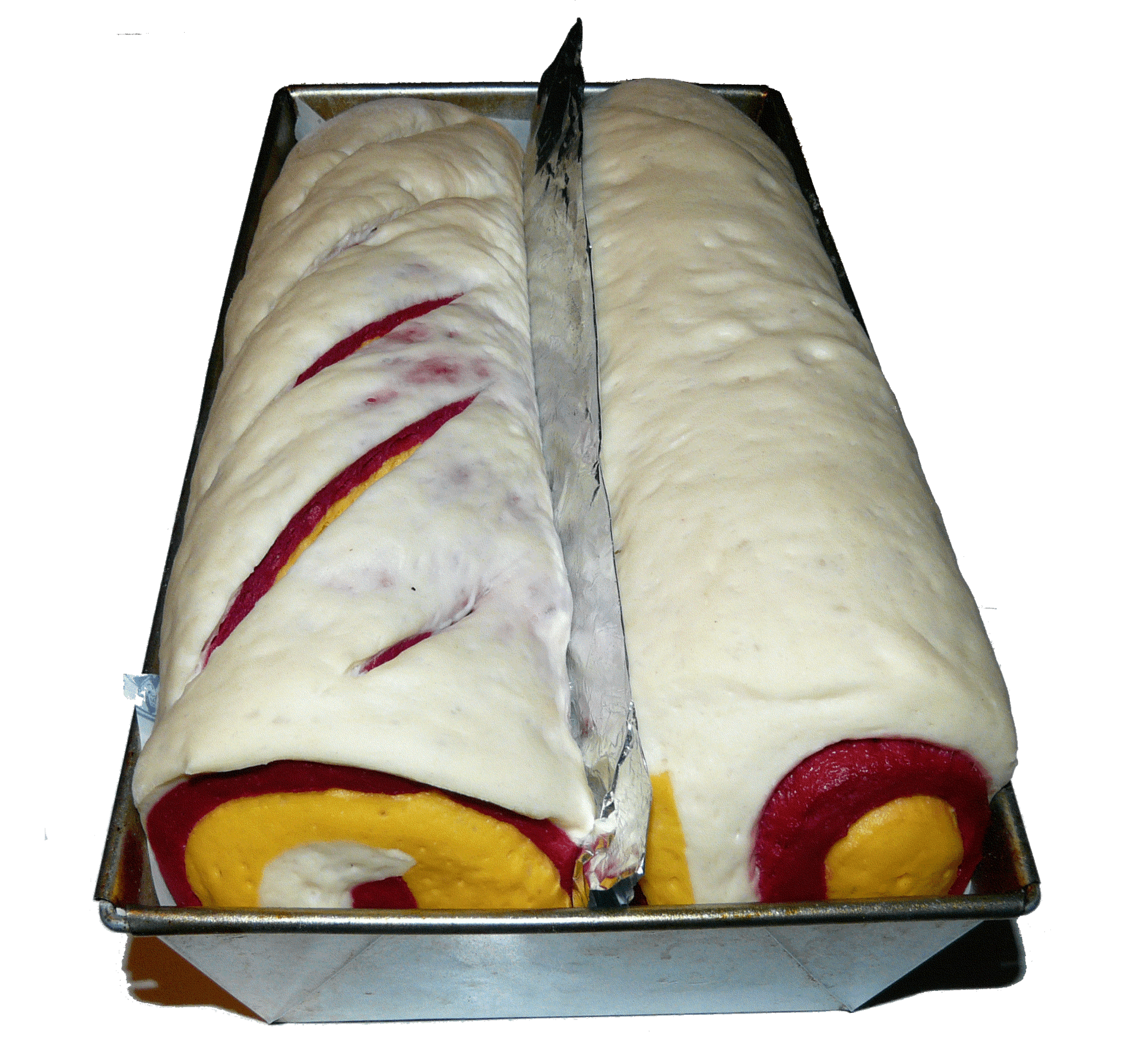Bread colored home made