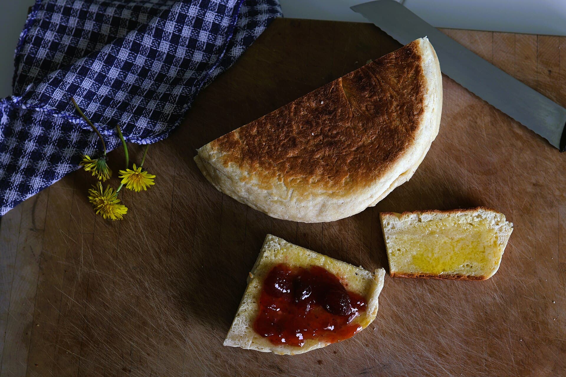 Bara Planc, Welsh Bakestone Bread (5)