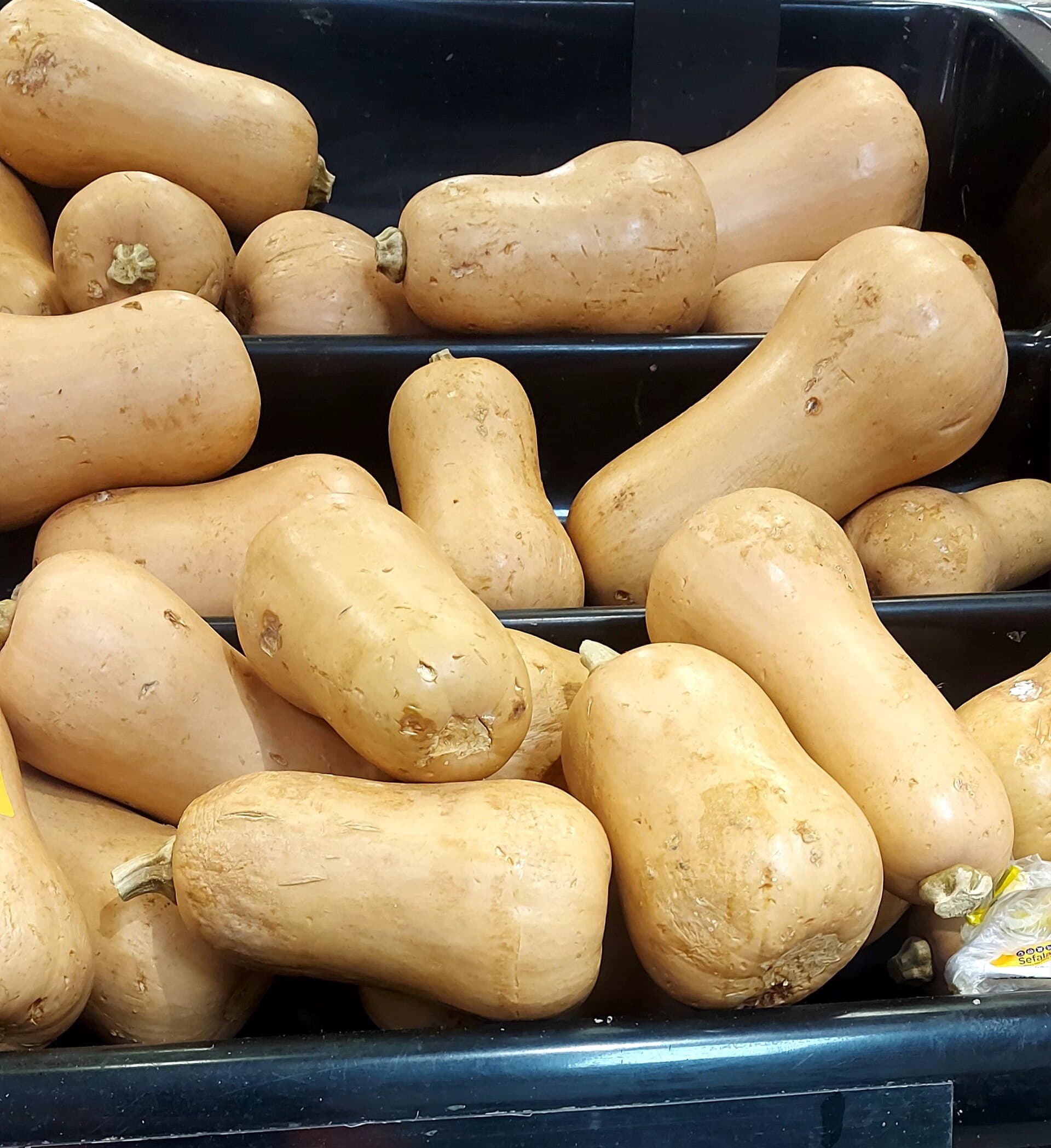 Butternuts in a super store